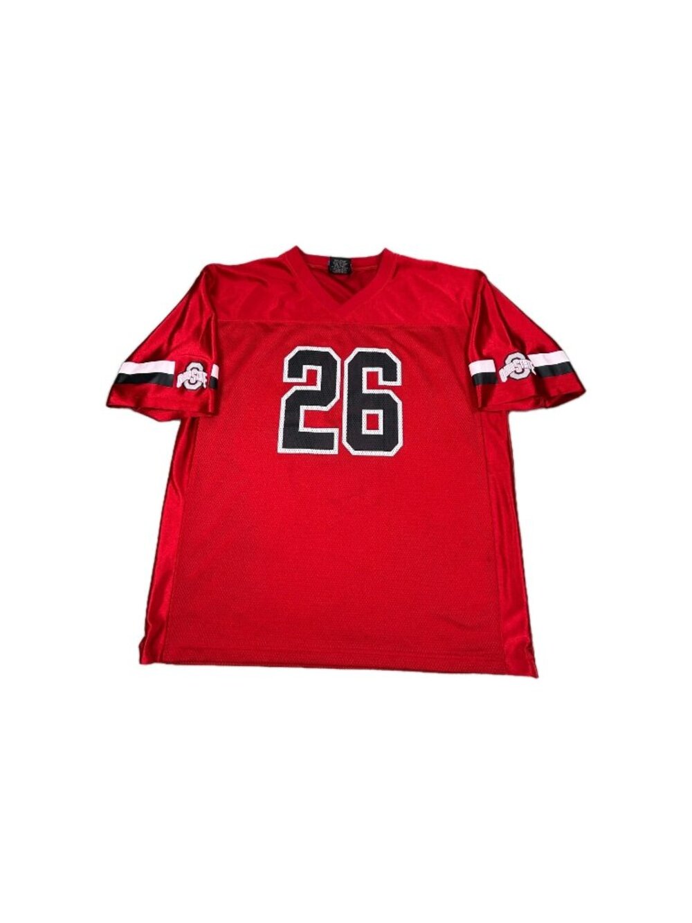 NCAA By KA Inc Ohio State Buckeyes Football #26 Jersey Mens XL Red V Neck Sports
